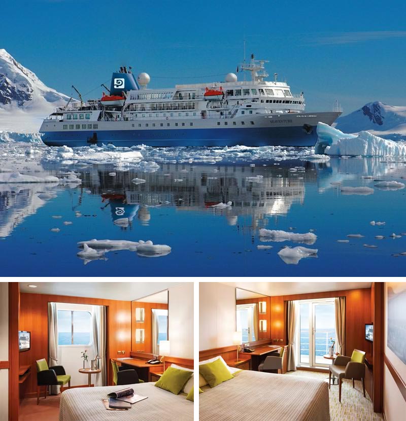 שייט לאנטארקטיקה בספינה sea adventure